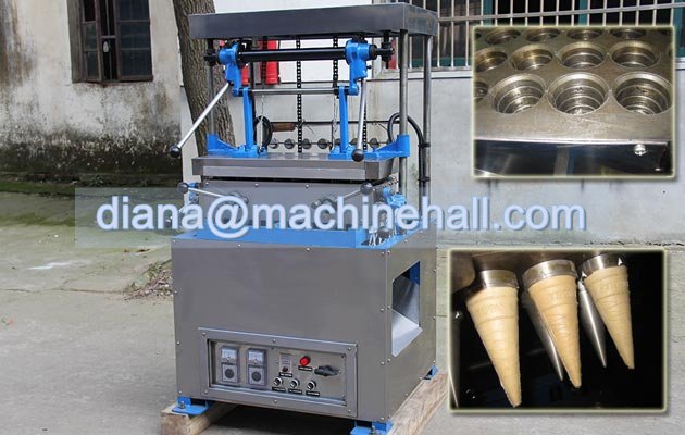24 Mould Ice Cream Cone Making Machine for Sale