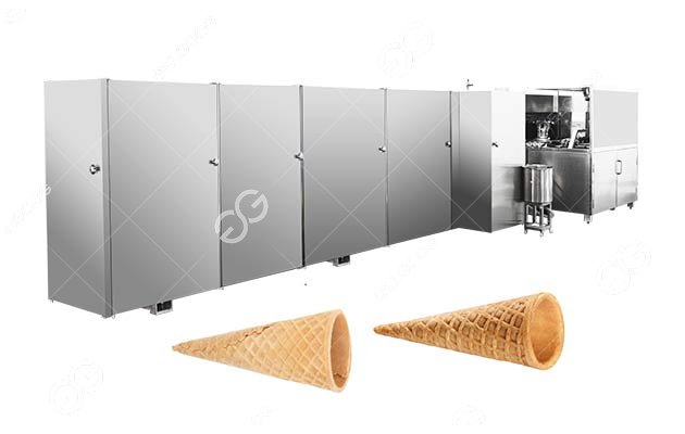 Fully Automatic Ice Cream Cone Machine 5000PCS/H